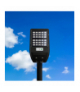 Latarnia Solarna Via 50W, Zimna 6000K, 500 Lm, Eko-Light EKO9093