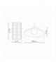 Lampa Solarna Saturn Pojedyncza, Neutralna 4000K, 80 lm, Eko-Light EKO9150