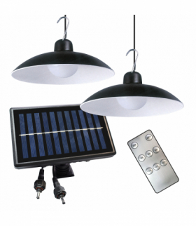 Lampa Solarna Saturn Podwójna, Neutralna 4000K, 150 lm, Eko-Light EKO9151