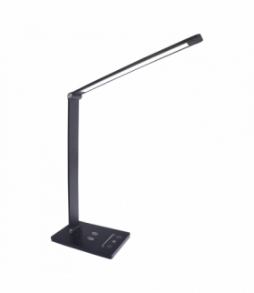Lampka biurkowa VARIO BLACK 5W LED, 3000K÷6000K, 300lm, Milagro ML8866