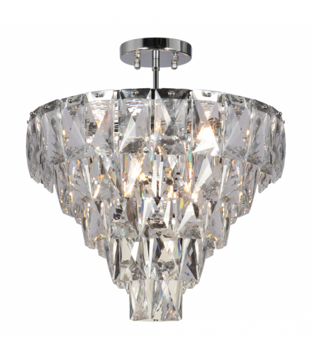 Lampa sufitowa CHELSEA CHROME 6xE14, Milagro ML8811