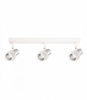 Lampa Sufitowa Cino 3xGU10 Biały + Chrom, Milagro ML9948