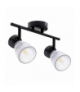 Lampa sufitowa BEST BLACK 2xE14, Milagro ML9971