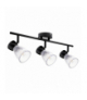 Lampa sufitowa BEST BLACK 3xE14, Milagro ML9972