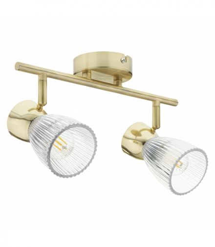 Lampa sufitowa BEST GOLD 2xE14, Milagro ML9975
