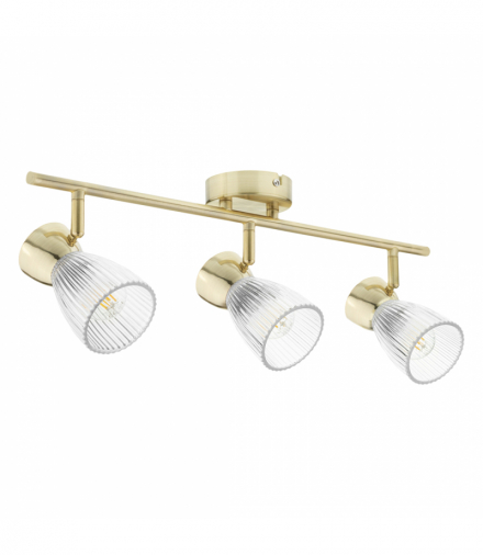 Lampa sufitowa BEST GOLD 3xE14, Milagro ML9976