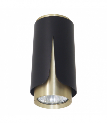 FLOWER BLACK GOLD DOWNLIGHT 1xGU10, Milagro ML0262