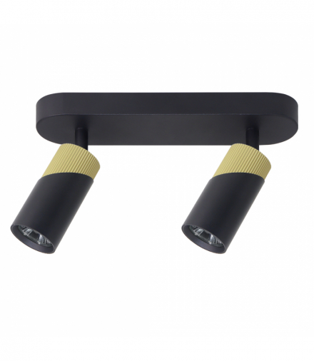 NEO BLACK GOLD SPOT 2xGU10, Milagro ML0281