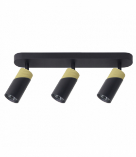 NEO BLACK GOLD SPOT 3xGU10, Milagro ML0282