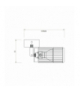 VERTICAL WHITE SPOT 1xGU10, Milagro ML0304