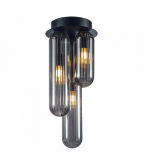Lampa sufitowa PAX BLACK 3xG9, Milagro ML0339