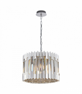 Żyrandol RITZ CHROME 7xE14, Milagro ML0394