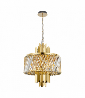 Żyrandol MARGOT GOLD 6xE14, Milagro ML0407