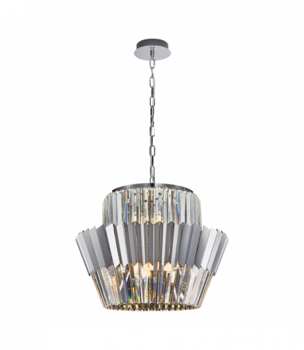 Żyrandol DONNA CHROME 12xE14, Milagro ML0416