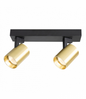 Oprawa Volf Spot Złoty 2xGU10, Milagro ML0680