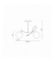 Lampa sufitowa Connor 2xE27, Milagro MLP0873