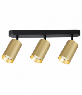 Oprawa Pipe Spot Złoty 3xGU10, Milagro ML1164