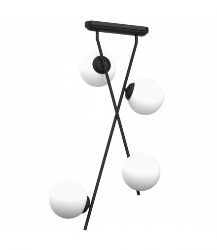 Lampa sufitowa INTER 4xE14, Milagro MLP0974