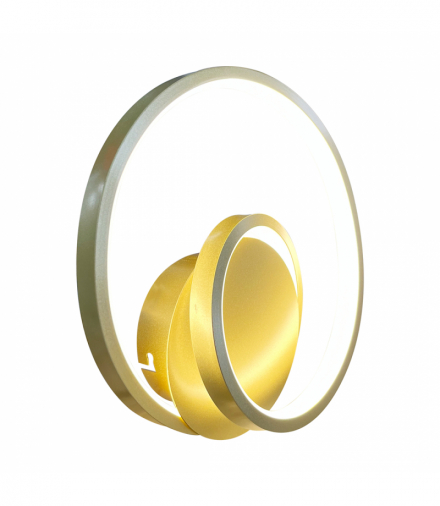 Kinkiet LUCERO GOLD 13W LED, 4000K, 1000lm, Milagro ML1050