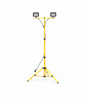 Naświetlacz roboczy Led na Statywie Bobby 2x30W, Neutralna 4000K, 2 x 2400 / 2790lm, Eko-Light EKNS0454
