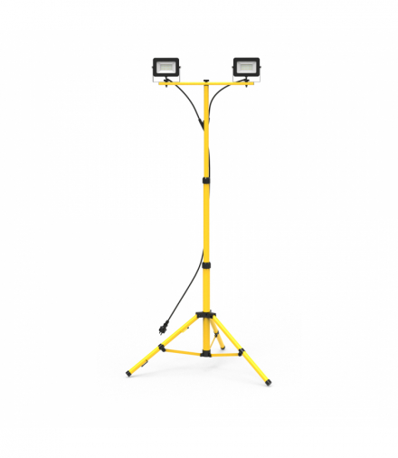 Naświetlacz roboczy Led na Statywie Bobby 2x30W, Neutralna 4000K, 2 x 2400 / 2790lm, Eko-Light EKNS0454