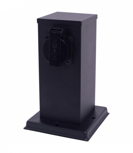 Słupek, Ogrodowy, gniazdko do ogrodu Electric 20cm 2 Gniazda 16A, Eko-Light EKO0431