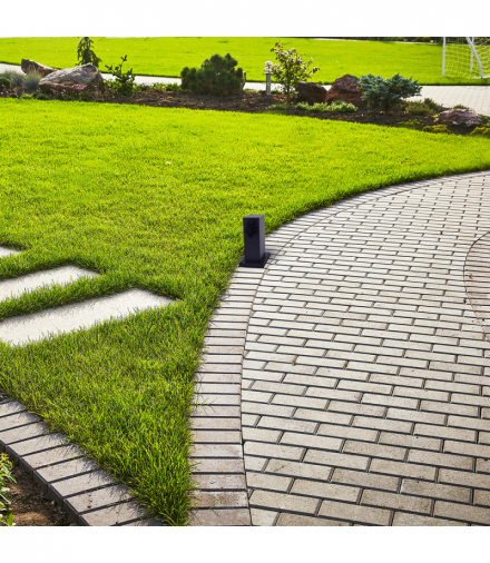 Słupek, Ogrodowy, gniazdko do ogrodu Electric 20cm 2 Gniazda 16A, Eko-Light EKO0431