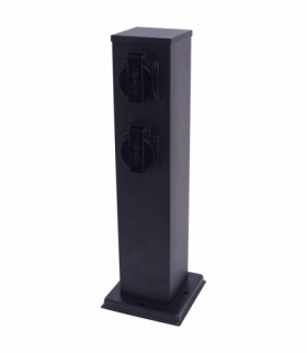 Słupek Ogrodowy, gniazdko do ogrodu Electric 40cm 2 Gniazda 16A, Eko-Light EKO0432