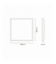 Panel LED 40W Slim 60x60, Neutralna 4000K, 3650 Lm, Eko-Light EKP9128