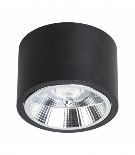 Oprawa natynkowa Redondo Czarny 1xAR111 GU10, Milagro ML1074