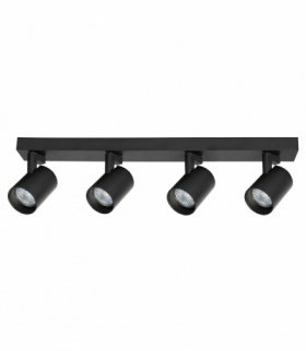 Oprawa Volf Spot Czarny 4xGU10, Milagro ML1295
