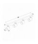 Oprawa Volf Spot Czarny 4xGU10, Milagro ML1295