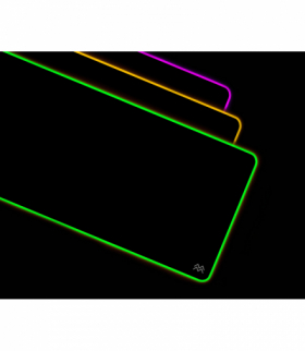 Podświetlana Miękka Mata na biurko, podkładka pod myszkę i klawiaturę, 14 trybów oświetlenia RGB 800x300x3mm, LVN Levano System LV9291
