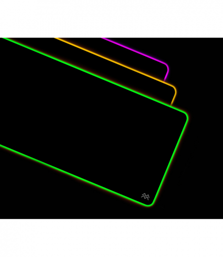Podświetlana Miękka Mata na biurko, podkładka pod myszkę i klawiaturę, 14 trybów oświetlenia RGB 800x300x3mm, LVN Levano System LV9291