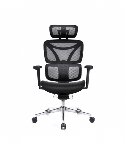 Fotel ergonomiczny Control Pro Czarny, LVN Levano System LV0656