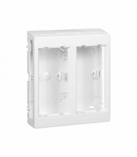 Obudowa natynkowa bez pokryw bocznych CIMA PRO 4×K45 czysta biel SBC250/9