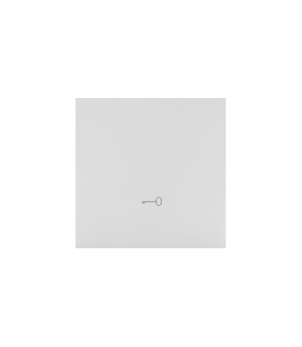 Klawisz pojedynczy z piktogramem "klucz" do łączników i przycisków Jasnoszary mat Simon55 TKWK1/114