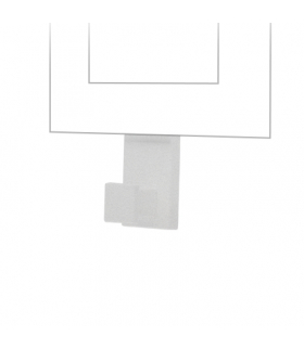 Wieszak pojedynczy - pasuje do ramek Line Aluminium mat Simon55 TRLW/143