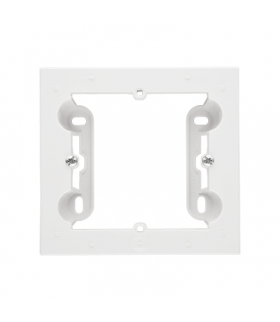 Puszka natynkowa 1-krotna do ramek LINE i DUO. Wyokość 40mm Biały mat Simon55 TPN1/111