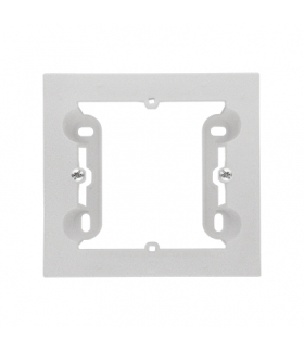 Puszka natynkowa 1-krotna do ramek LINE i DUO. Wyokość 40mm Aluminium mat Simon55 TPN1/143