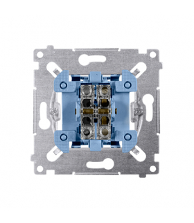 Przycisk roletowy trójpozycyjny 1-0-2 mechanizm 10 A, 250 V, szybkozłącza Simon 55 Simon55 SZP1KM