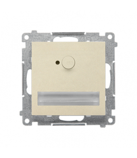 Oprawa oświetleniowa LED 230 V z czujnikiem ruchu 1,2 W. Barwa neutralna 4200 K Szampański mat Simon55 TOSC4K.01/144