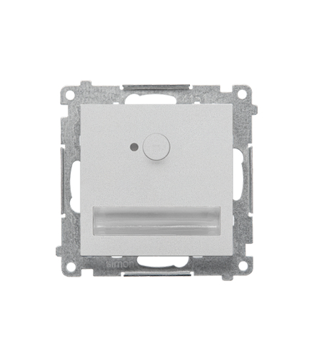 Oprawa oświetleniowa LED 230 V z czujnikiem ruchu 1,4 W. Barwa zimna biała 5900 K Aluminium mat Simon55 TOSC5K.01/143