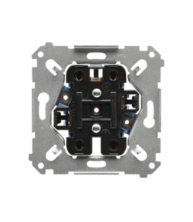 Gniazdo wtyczkowe podwójne z uziemieniem mechanizm 16 A, 250 V, szybkozłącza Simon 55 Simon55 SGZ2CM