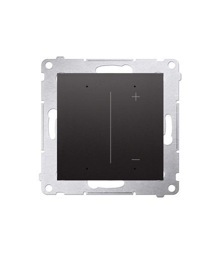 Ściemniacz do pasków LED-owych 12-24 V [Wi-Fi] antracyt, metalizowany DESW1W.01/48
