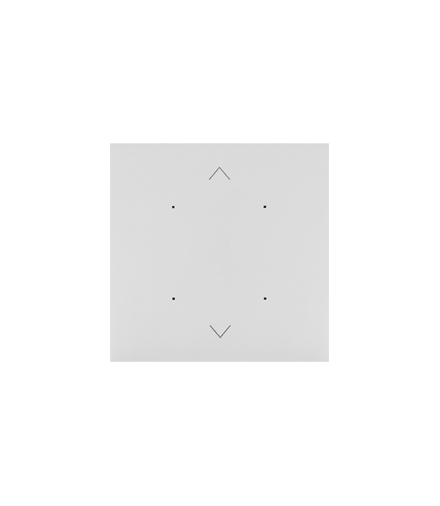 Klawisz pojedynczy z piktogramem rolety pojedynczej do produktów elektronicznych Jasnoszary mat Simon 55 Simon55 TKE11/114