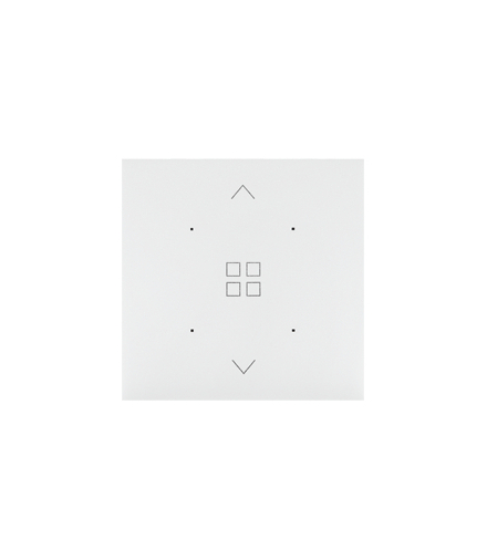 Klawisz pojedynczy z piktogramem grupy rolet do produktów elektronicznych Biały mat Simon 55 Simon55 TKE13/111