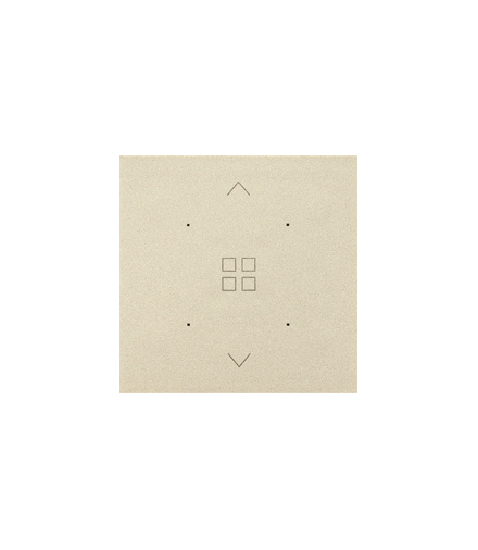 Klawisz pojedynczy z piktogramem grupy rolet do produktów elektronicznych Szampański mat Simon 55 Simon55 TKE13/144