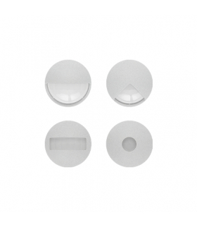 Przesłonki do czujnika ruchu TECR1.01/.., Aluminium mat Simon55 PCR/143
