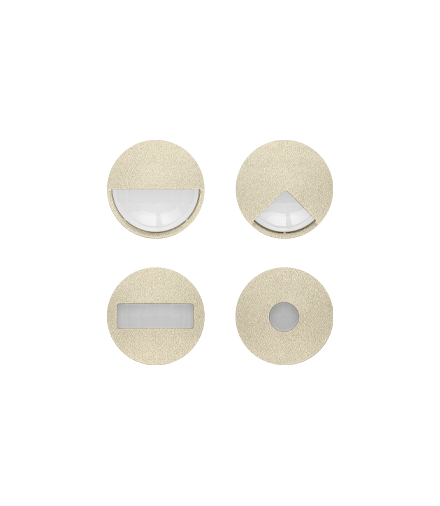 Przesłonki do czujnika ruchu TECR1.01/.., Szampański mat Simon55 PCR/144